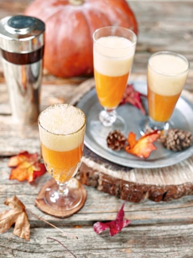 Daily Mail: pumpkin and maple cocktail