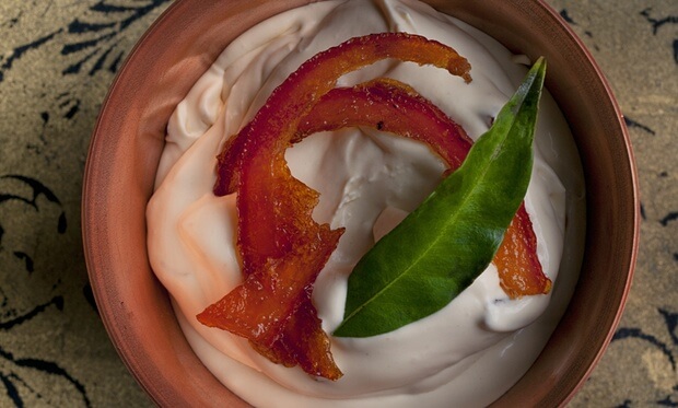 The Guardian's maple and candied peel ice cream for 