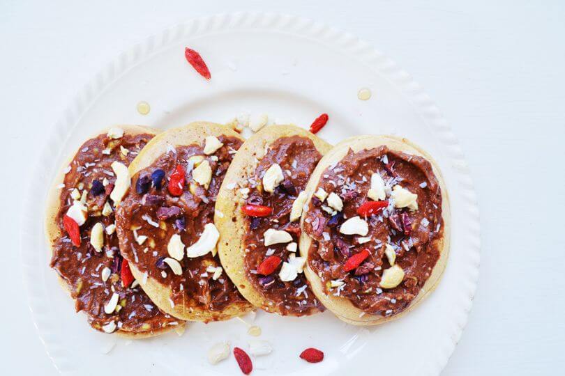 Glamour magazine's gluten free pancakes