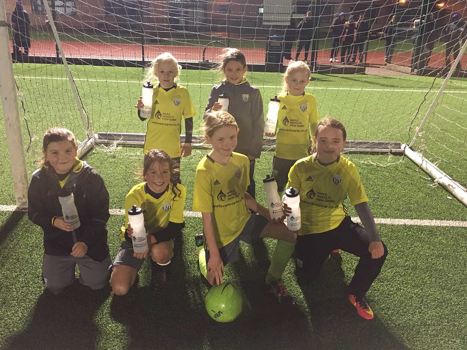 WBA FC Women maple refuel drinks