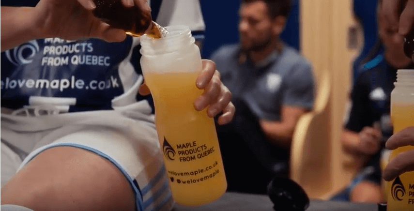 all-natural maple sports drink