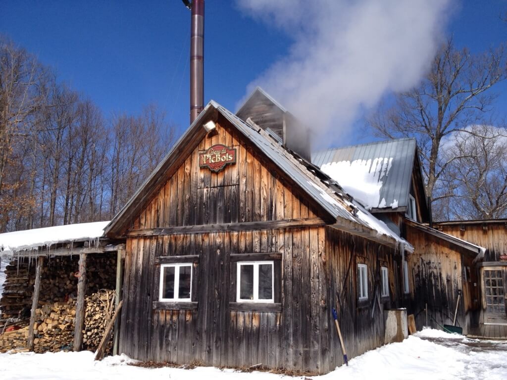 André Pollender's sugar shack