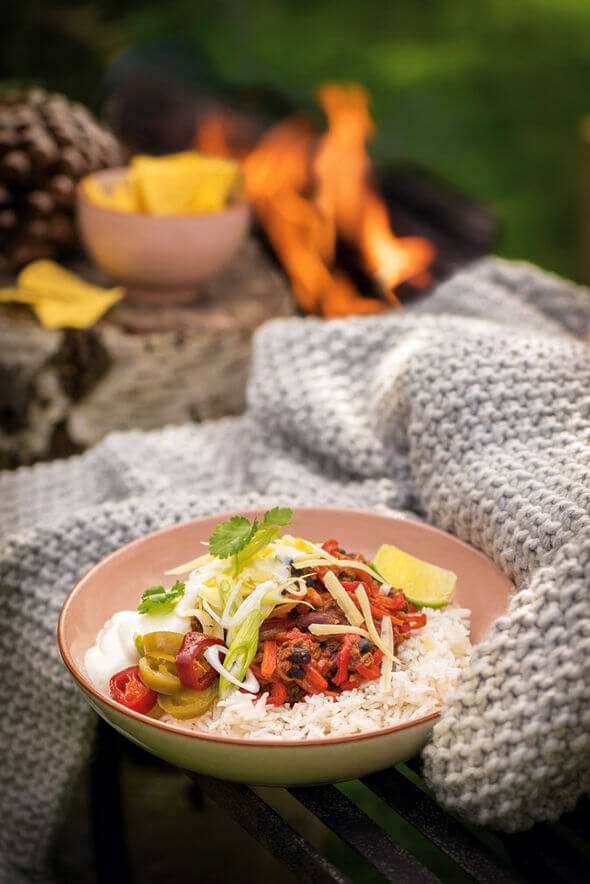 The Daily Express: fiery chilli con carne