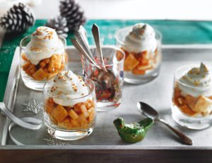 Maple and Pear Mini-Parfaits