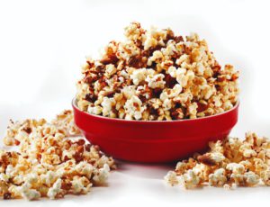 Maple Syrup and Popcorn Nut Brittle