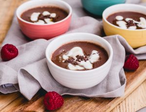 Chocolate, Maple and Irish Whiskey Pots