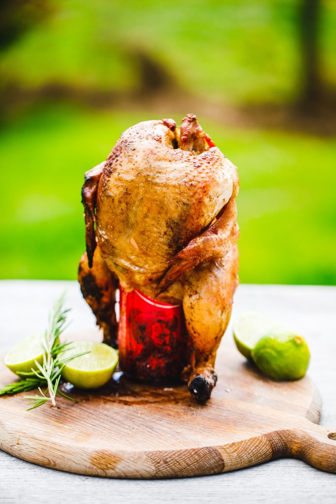 Maple Beer Can Chicken - Maple from Canada