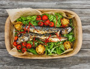 Maple Sweet and Sticky Mackerel