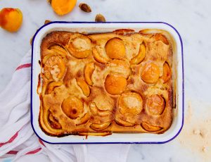 Maple Apricot Clafoutis