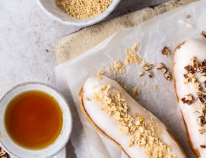 Maple eclairs
