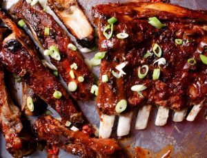 Baby Back Ribs with a Tangy Maple Glaze