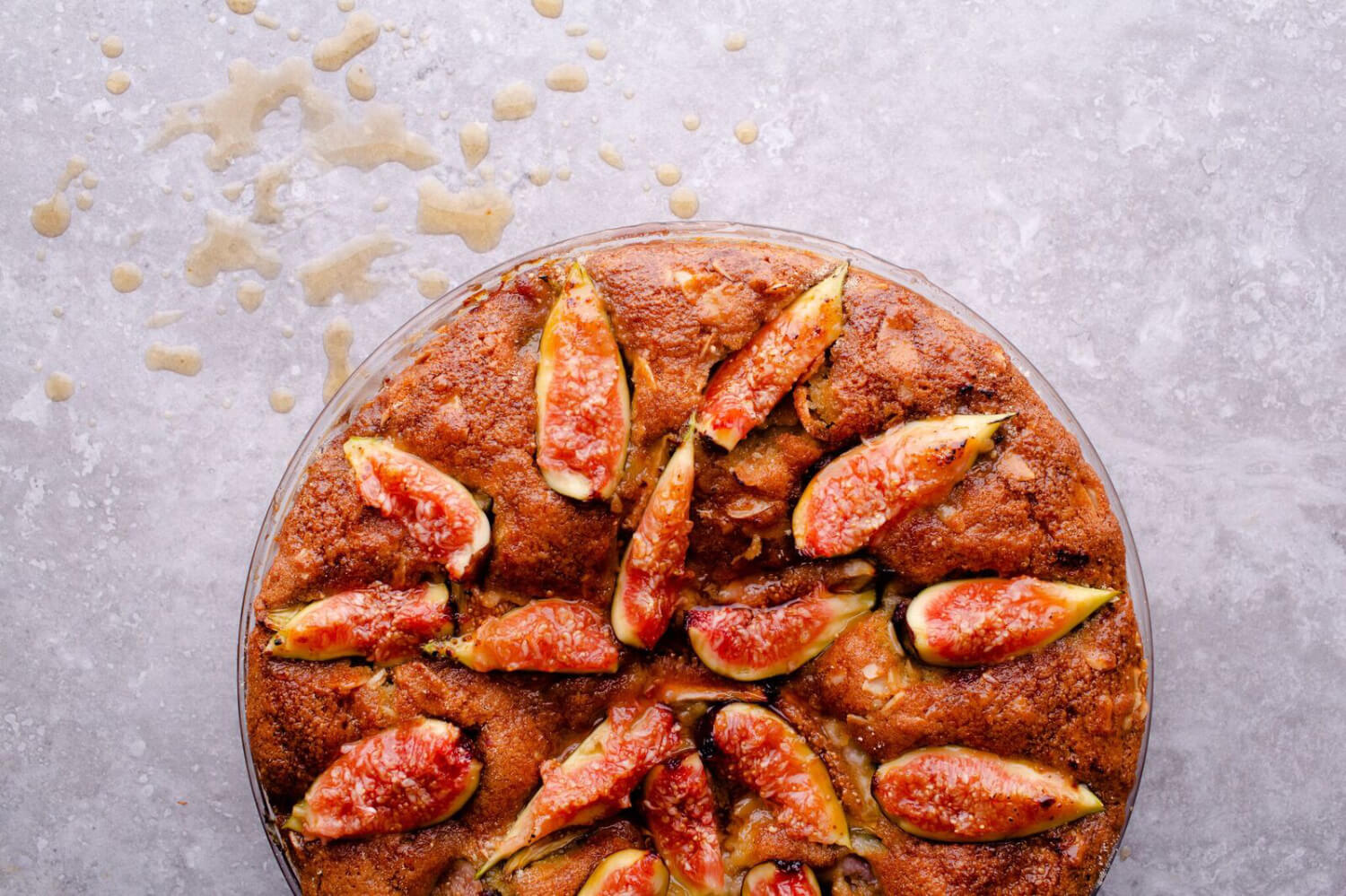 Fig and Maple Frangipane Tart - Maple from Canada