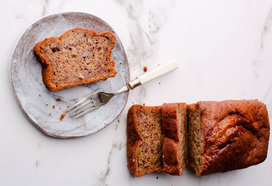 Maple banana bread