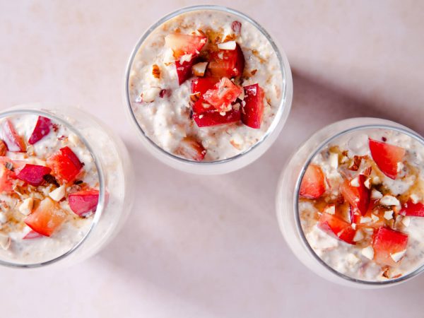 Easy overnight maple oats