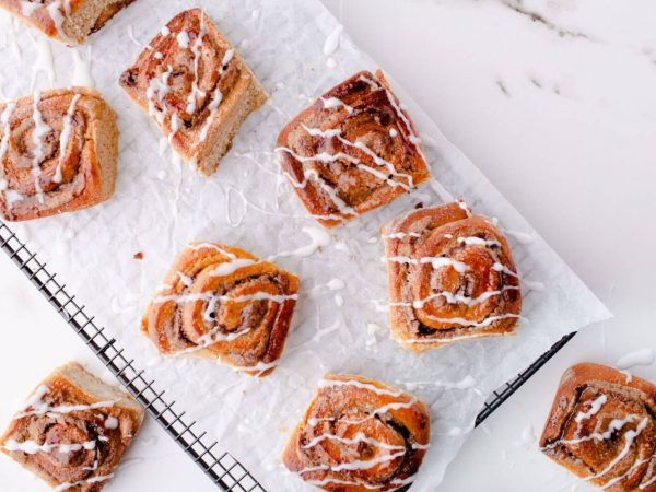 Maple and cinnamon rolls