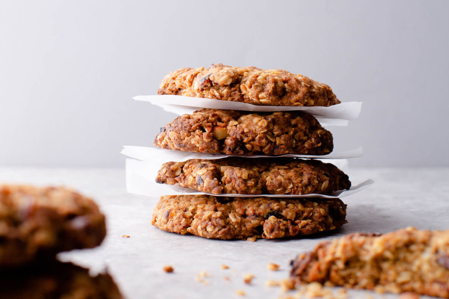 Moreish maple breakfast cookies