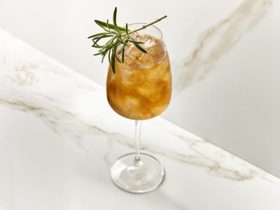 Maple Spritz cocktail