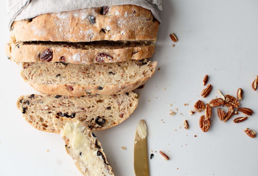 Maple, fig and pecan bread