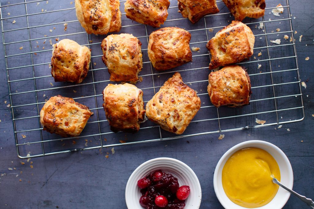 Vegetarian ‘Sausage’ Rolls with a Maple Glaze - Maple from Canada