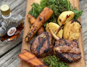 BBQ Forte&#8217;s Chimichurri Maple Lamb