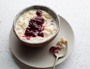 Maple Rice Pudding