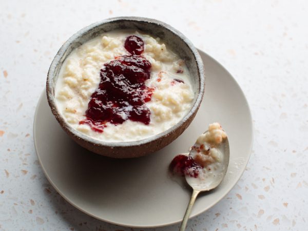 maple rice pudding