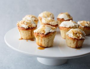 Maple Syrup Cupcakes with Cream Cheese Frosting