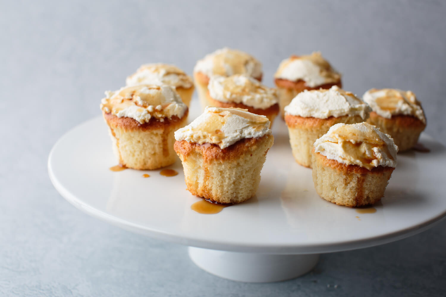 Maple Syrup Cupcakes with Cream Cheese Frosting Maple from Canada