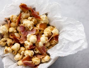 Maple bacon popcorn