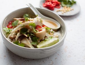 Chicken Noodle Soup with Maple and Chillies