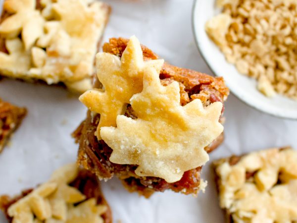 maple pecan pie bars