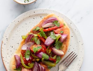 Loaded Vegan Maple Naan