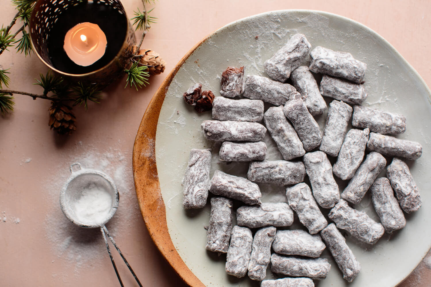 Maple mince pie trufffles