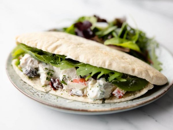 Maple chicken pitta pocket