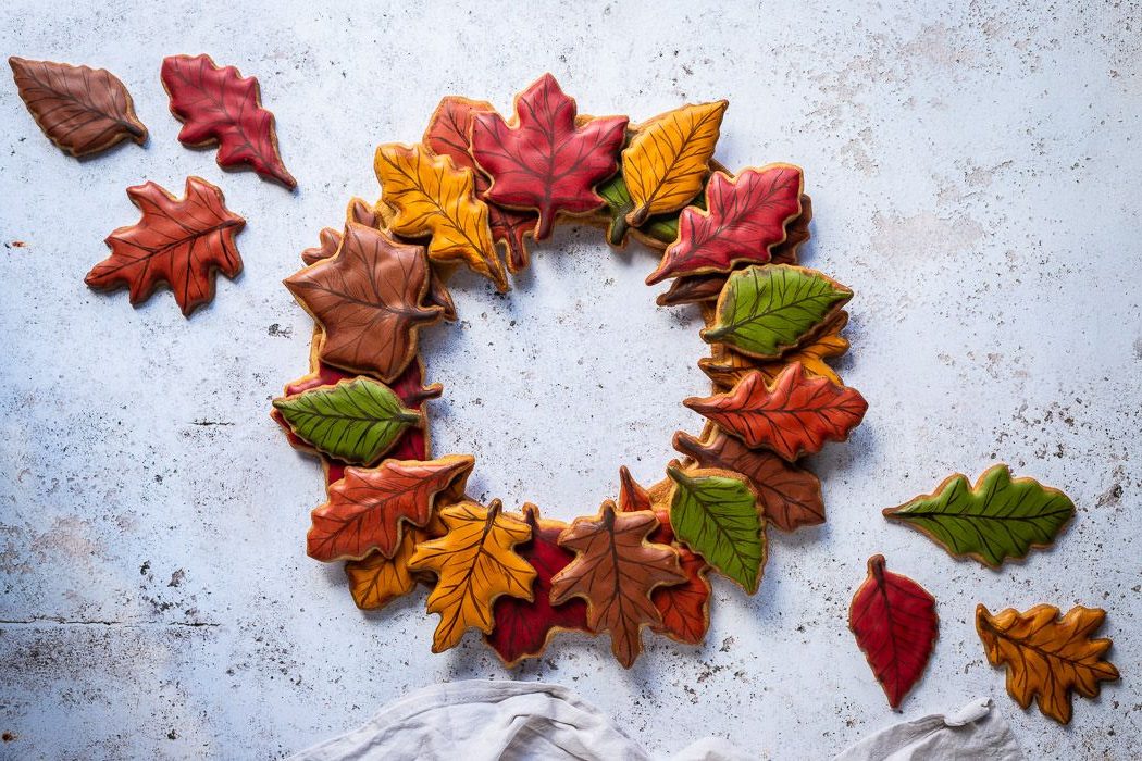 Domestic Gothess' Maple Cookie Wreath - Maple from Canada