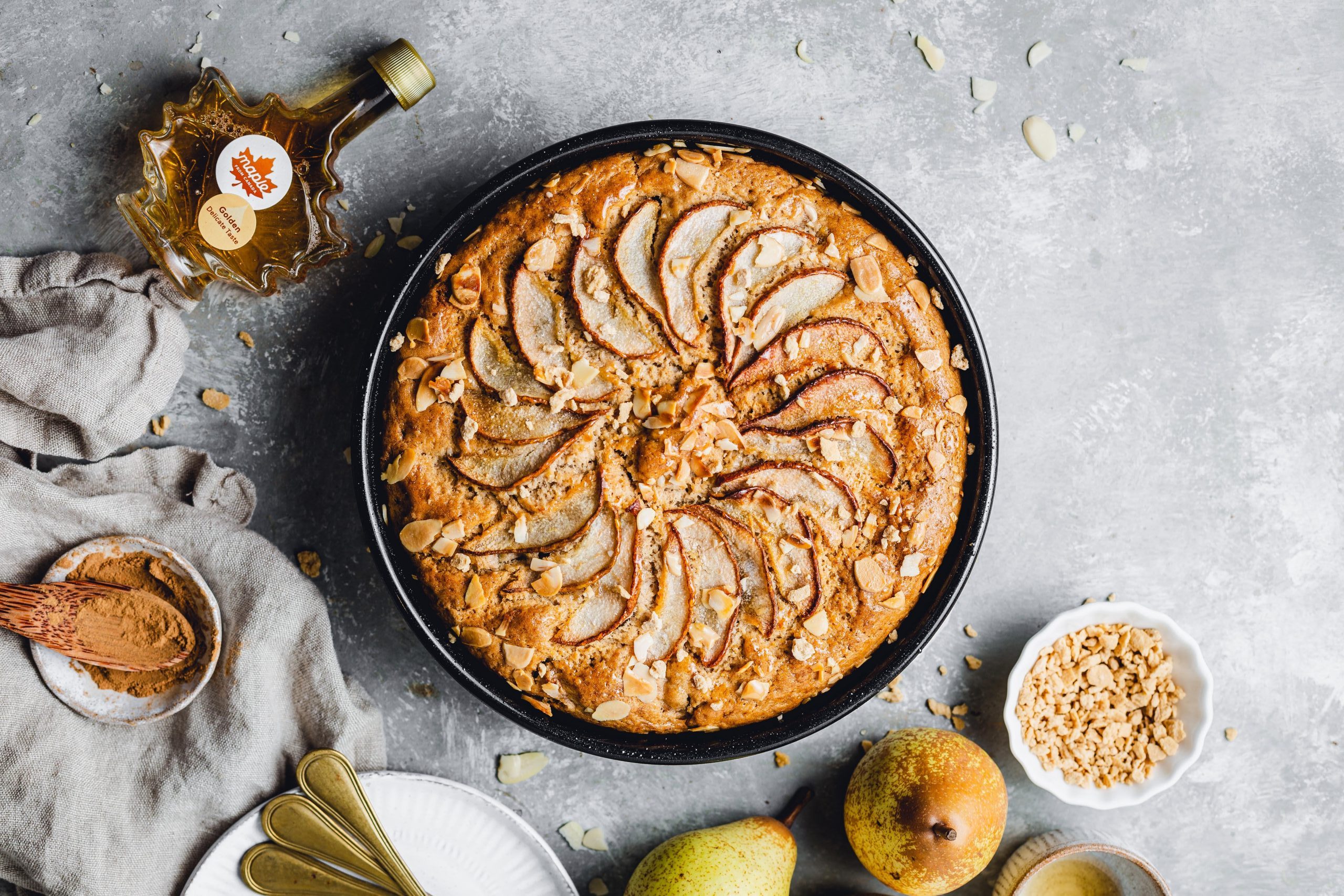 Vegan Pear Cake