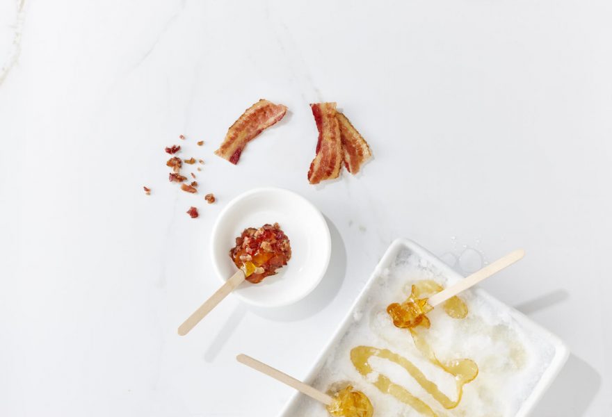 maple taffy bacon