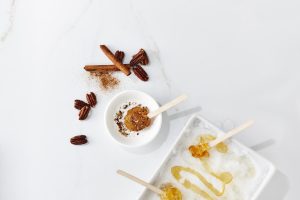 maple taffy pecan cinnamon