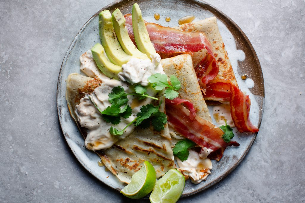 Savoury pancakes