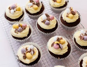 Maple  Easter Cupcakes