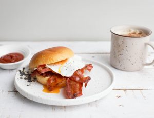 Maple Bacon Breakfast Bun