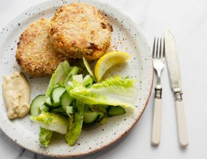 Maple Smoked Salmon Fishcakes