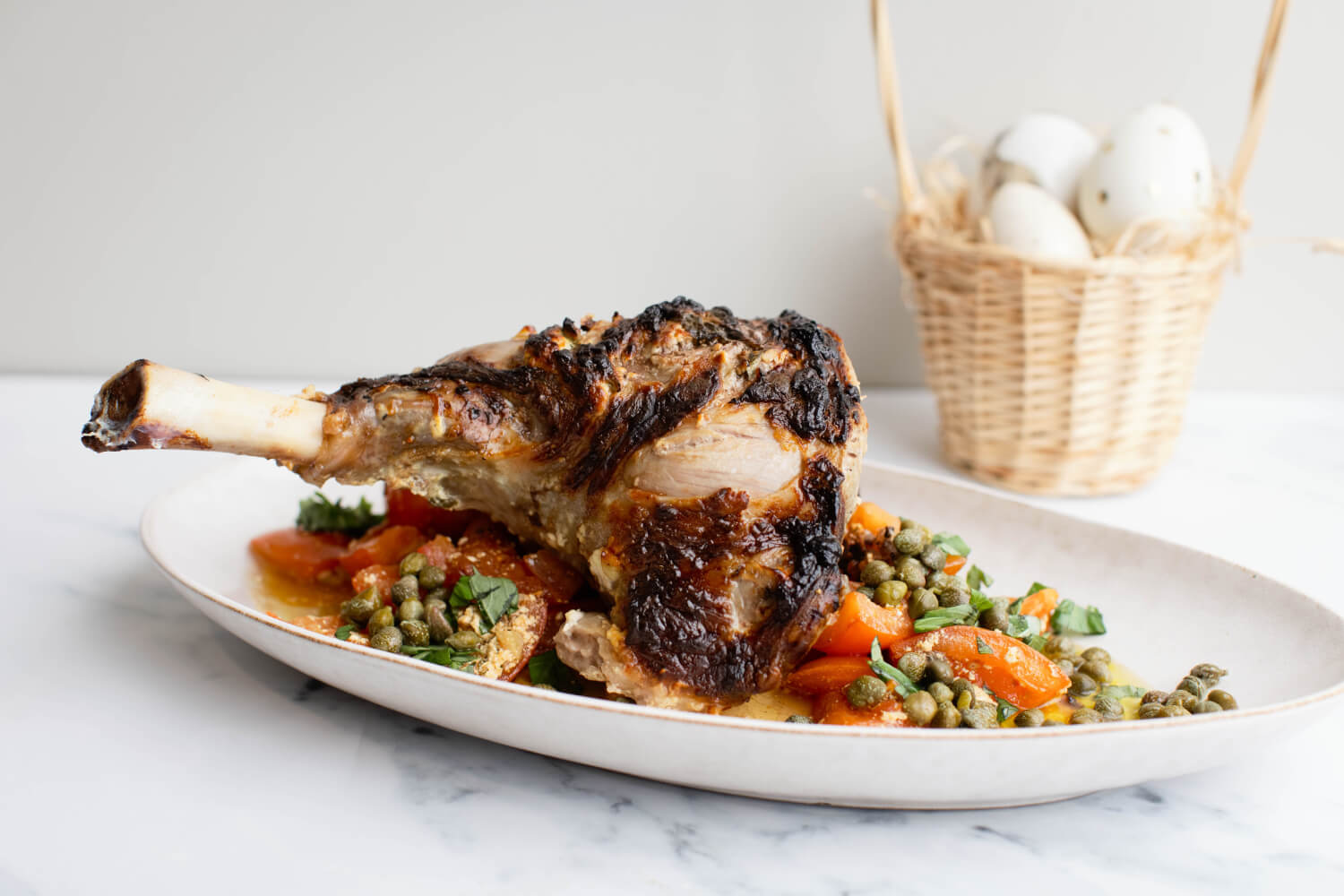 Spring Roast Lamb with Maple Yoghurt Marinade Maple from Canada