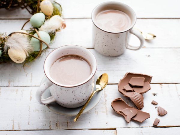 Ultimate maple hot chocolate