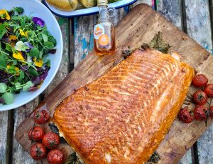 Shropshire Lad&#8217;s Maple Glazed Hot Smoked Salmon