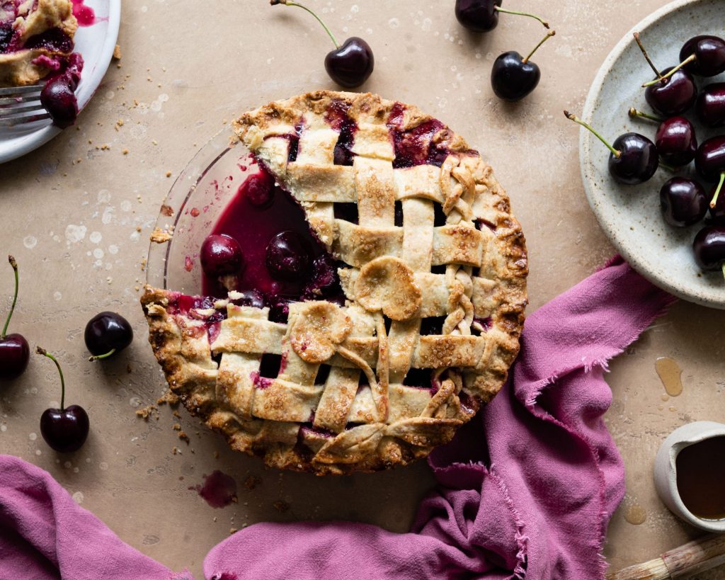 Naturally Natalie's Cherry Maple Pie - Maple from Canada