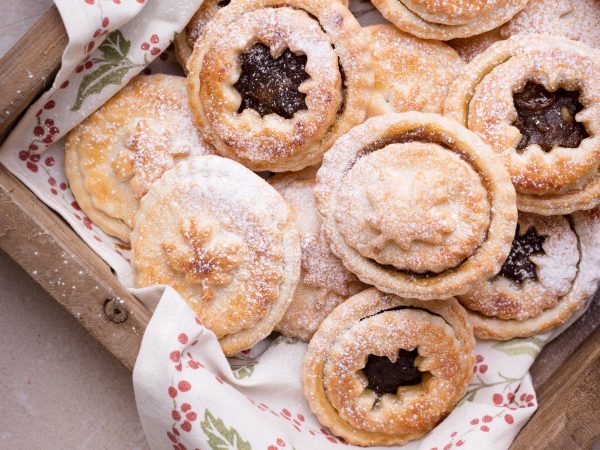 Maple Mince Pies in a box