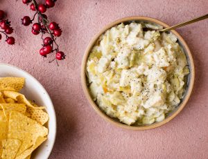 Cheese, Maple and Artichoke Dip