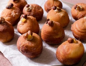 Mince Pie and Maple Mini Doughnuts