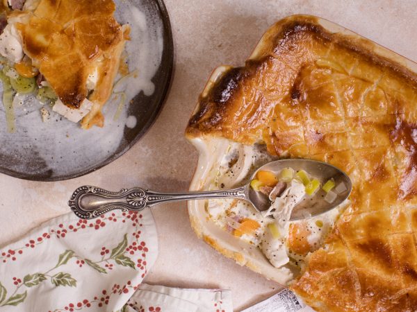 turkey ham and maple pie